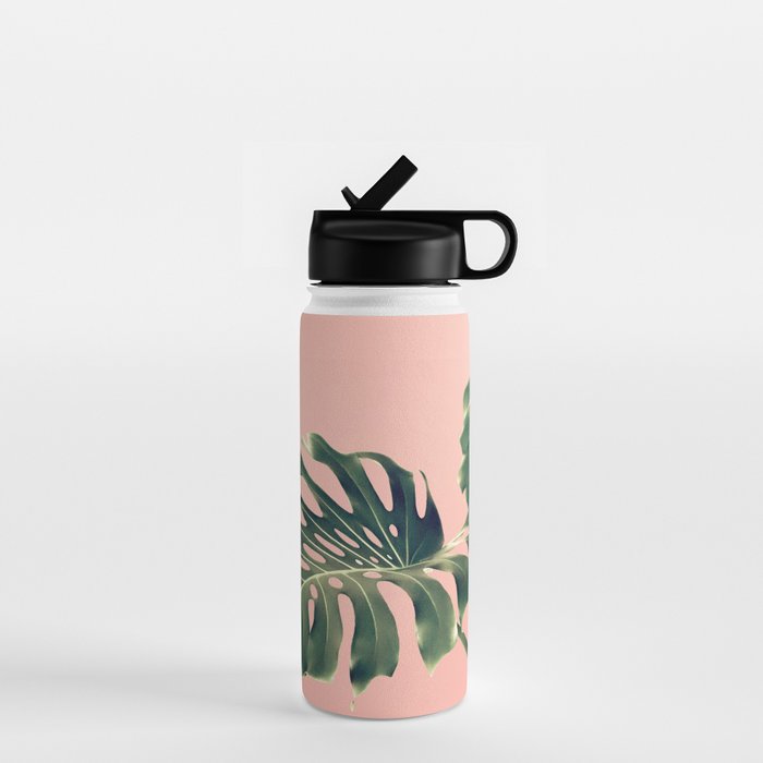 Monstera Blush Water Bottle Gallery Image 1