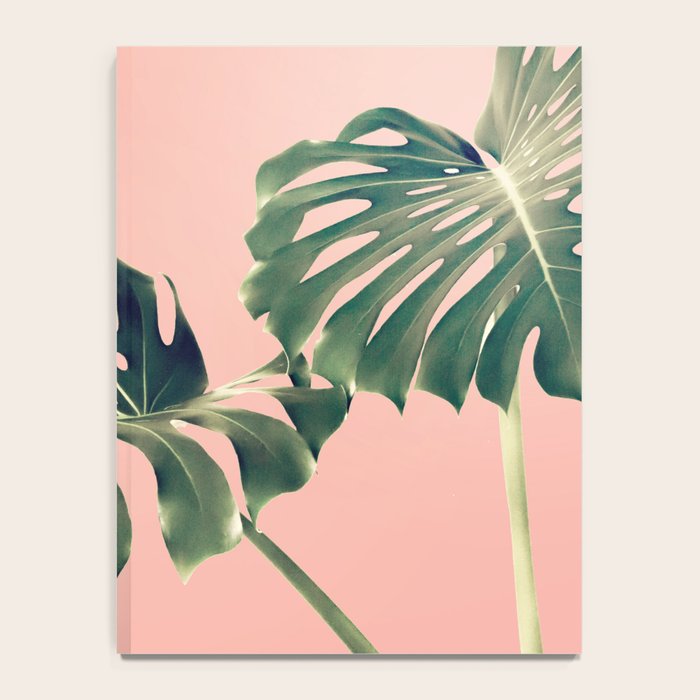 Monstera Blush Notebook Gallery Image 4