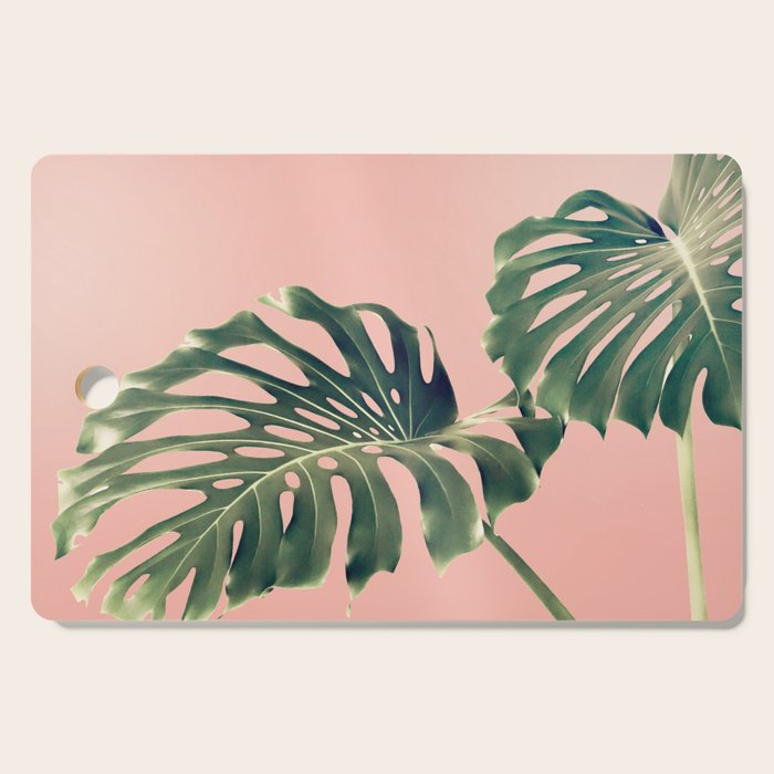 Monstera Blush Cutting Board Gallery Image 1