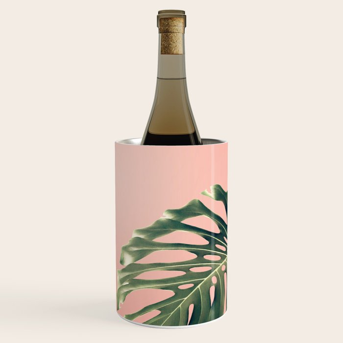 Monstera Blush Wine Chiller Gallery Image 2