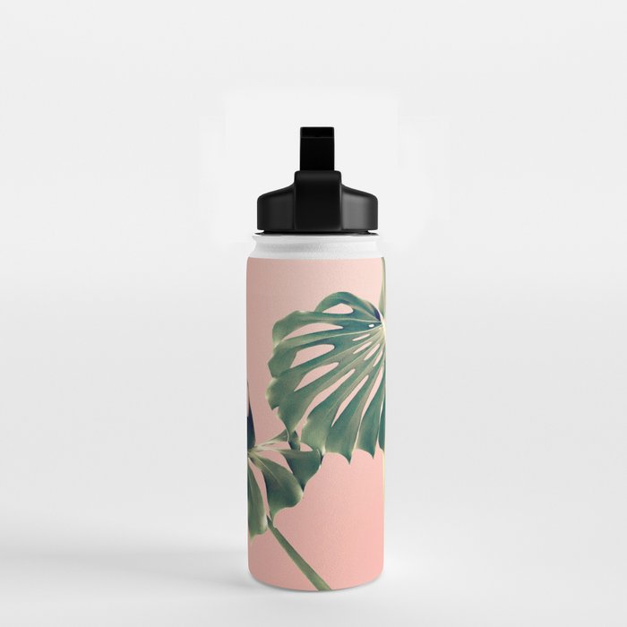 Monstera Blush Water Bottle Gallery Image 2