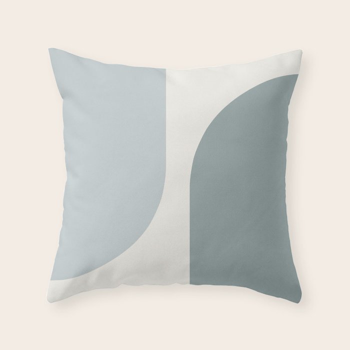 Modern Minimal Arch Abstract XII Throw Pillow Gallery Image 1