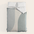 Modern Minimal Arch Abstract XII Comforter Gallery Image 6