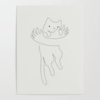 One Line Cat 2: Hug Poster Gallery Image 4