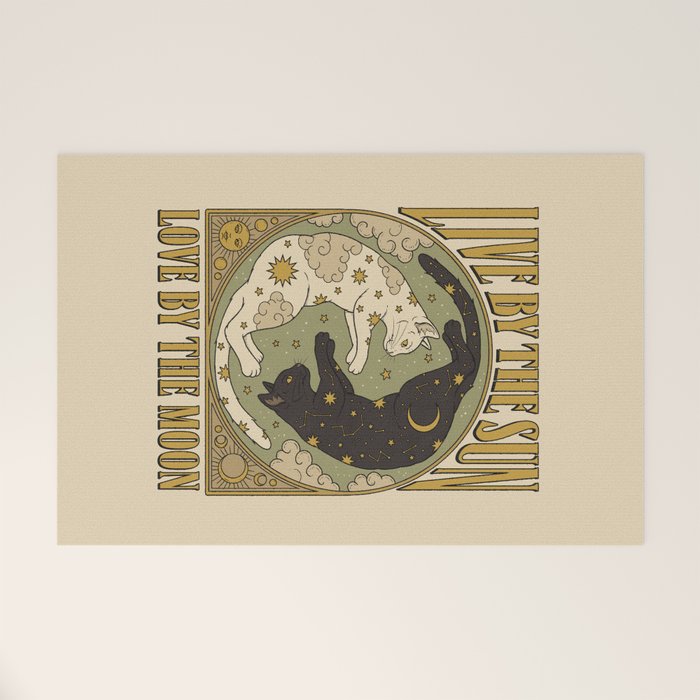 Sun and Moon Welcome Mat Gallery Image 1