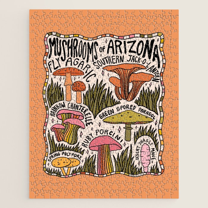 Mushrooms of Arizona Jigsaw Puzzle Gallery Image 1