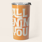 It's All Happening For You - Modern Art Print Travel Mug Gallery Image 2