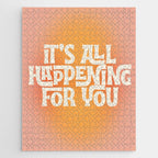 It's All Happening For You - Modern Art Print Jigsaw Puzzle Gallery Image 1