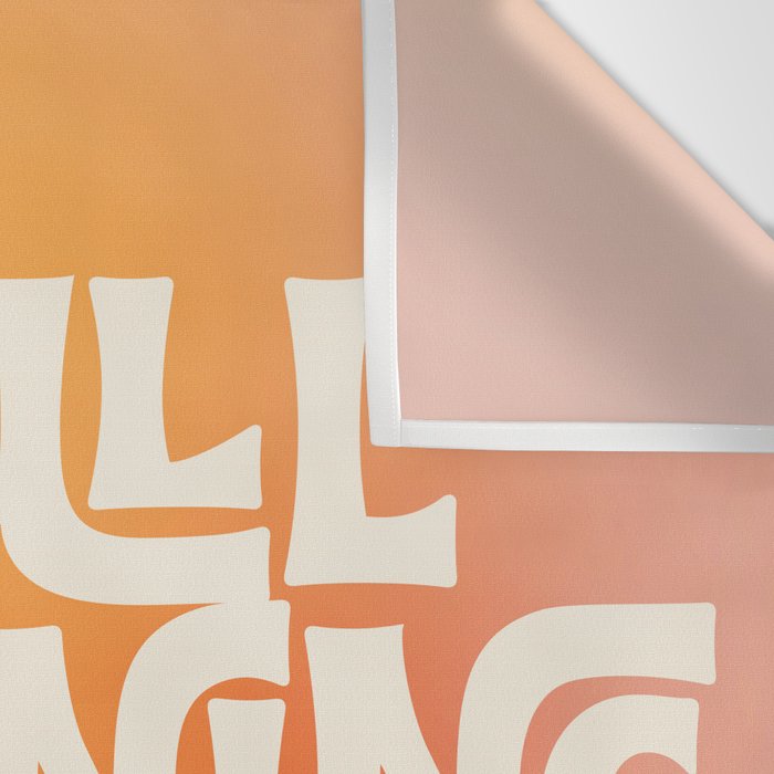 It's All Happening For You - Modern Art Print Wall Tapestry Gallery Image 3