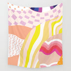 dream state, collage Wall Tapestry Gallery Image 4