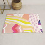 dream state, collage Rug Gallery Image 1
