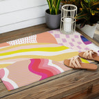 dream state, collage Outdoor Rug Gallery Image 2