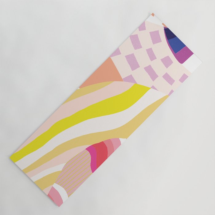 dream state, collage Yoga Mat Gallery Image 1