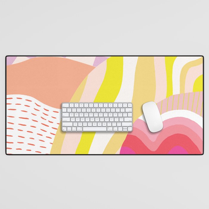 dream state, collage Desk Mat Gallery Image 1