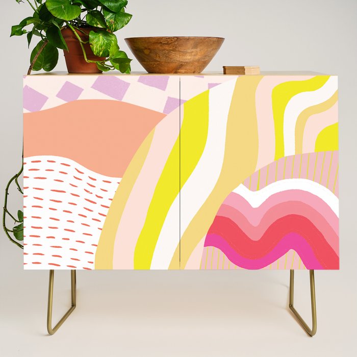 dream state, collage Credenza Gallery Image 1