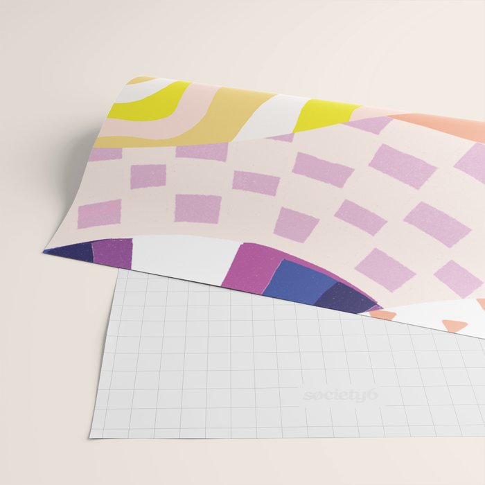 dream state, collage Wrapping Paper Gallery Image 2