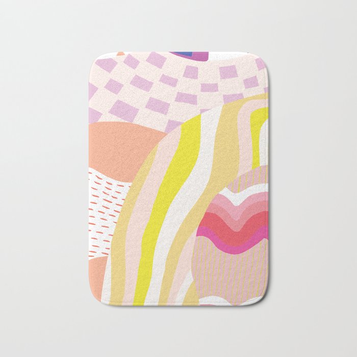 dream state, collage Bath Mat Gallery Image 1