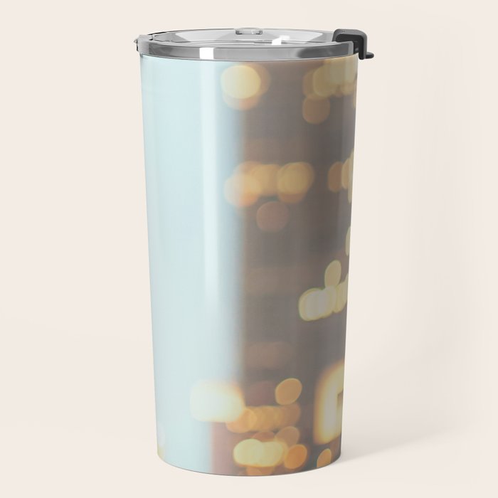 Empire State Night Lights Travel Mug Gallery Image 2
