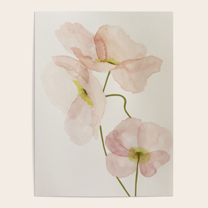 Silk Poppies Poster Gallery Image 1