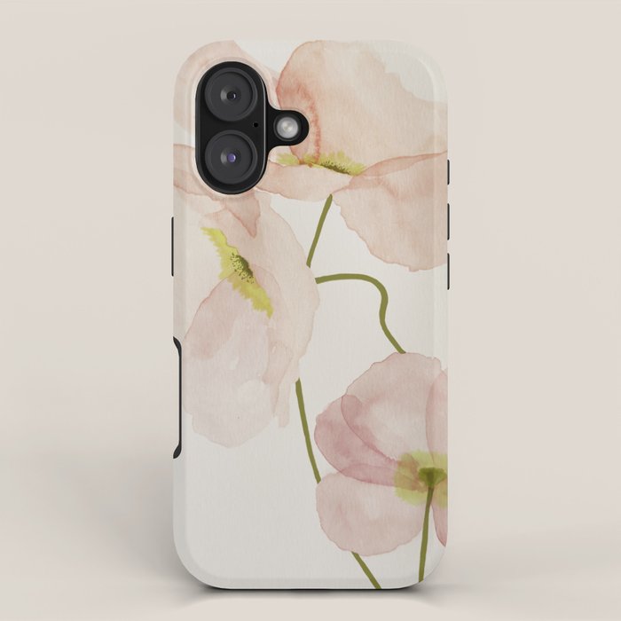 Silk Poppies iPhone Case Gallery Image 1