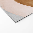 Brushstroke rainbows - teal Welcome Mat Gallery Image 2