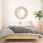 Brushstroke rainbows - teal Duvet Cover Gallery Image 3