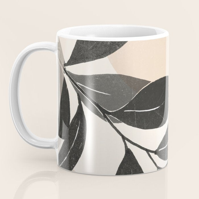 Abstract Art /Minimal Plant 22 Coffee Mug Gallery Image 3