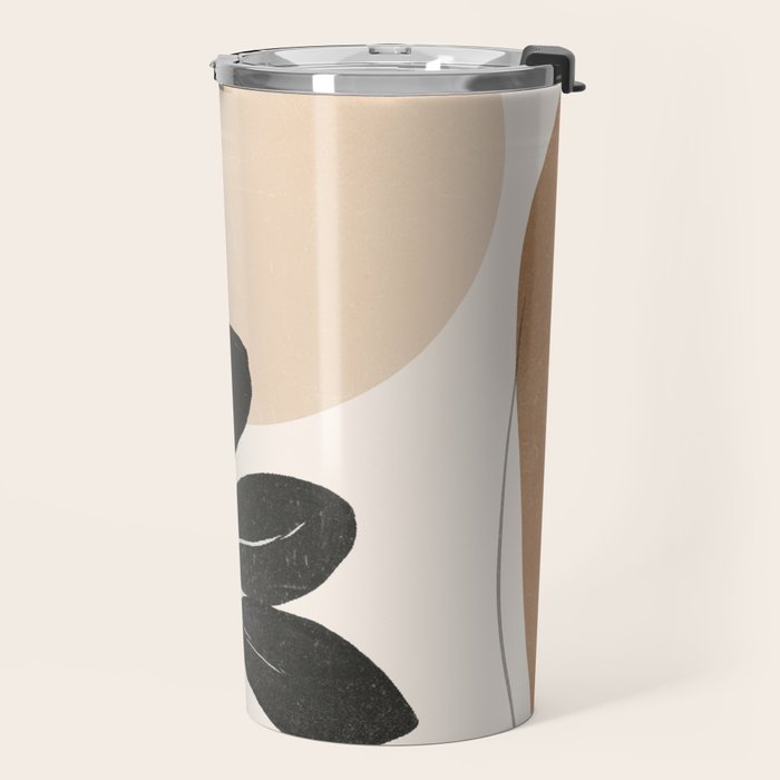 Abstract Art /Minimal Plant 22 Travel Mug Gallery Image 2