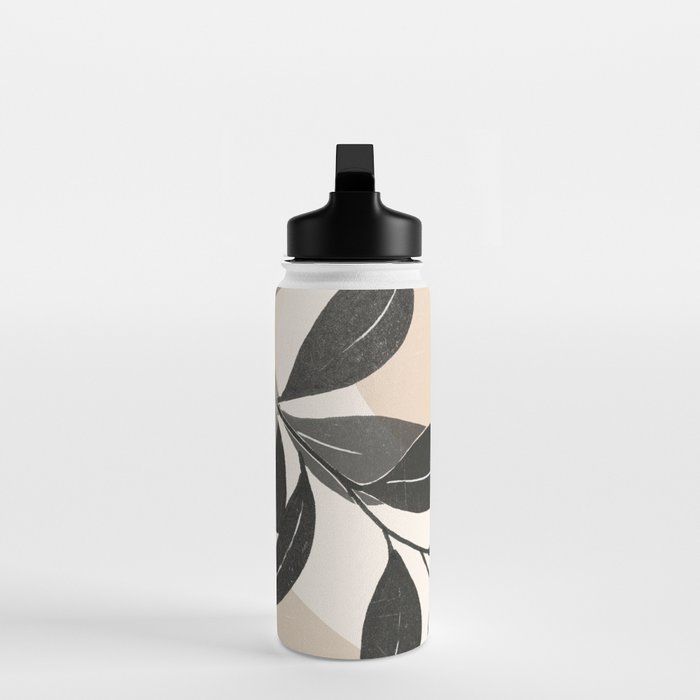 Abstract Art /Minimal Plant 22 Water Bottle Gallery Image 3