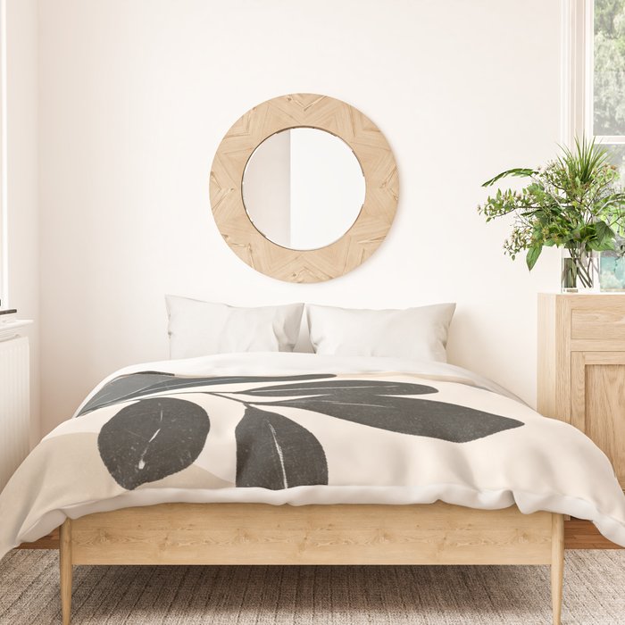Abstract Art /Minimal Plant 22 Duvet Cover Gallery Image 3