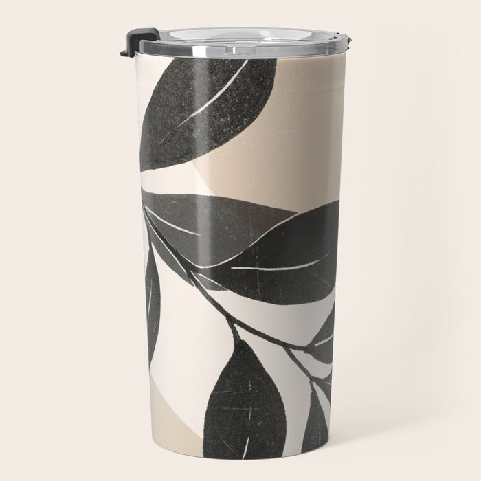 Abstract Art /Minimal Plant 22 Travel Mug Gallery Image 3