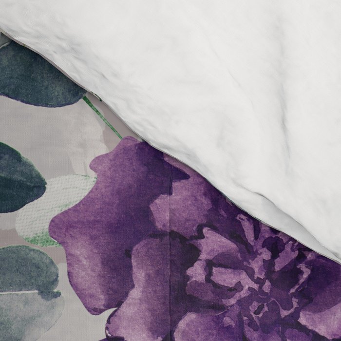 Lush lilac garden Comforter Gallery Image 4