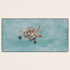 sea turtle vi Desk Mat Gallery Image 3