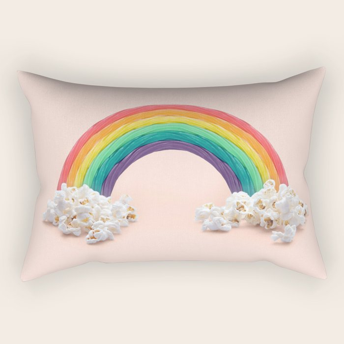 RAINBOW CANDY  Rectangular Pillow Gallery Image 1