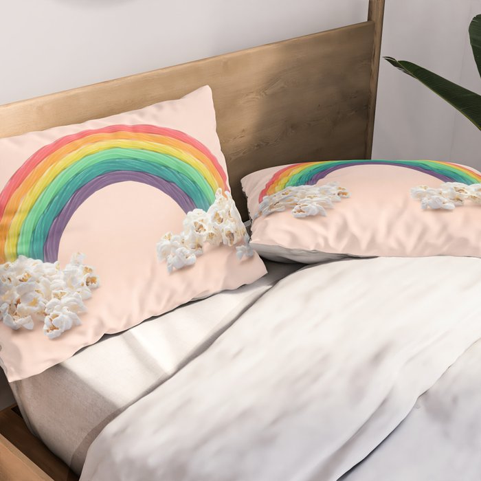 RAINBOW CANDY  Pillow Sham Gallery Image 2