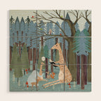 little story time Wood Wall Art Gallery Image 1