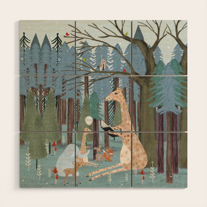 little story time Wood Wall Art Gallery Image 1