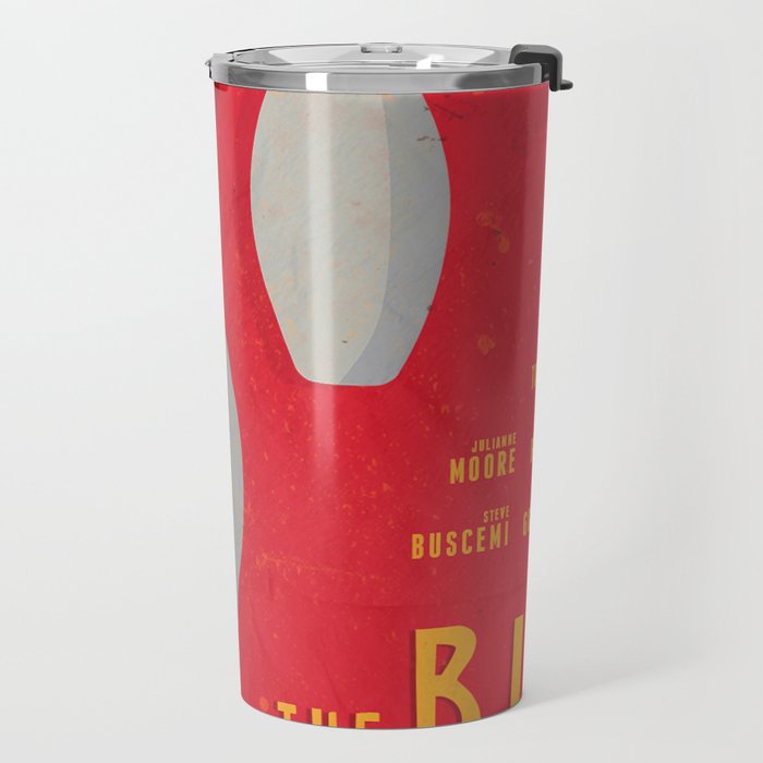 The Big Lebowski - Movie Poster, Coen brothers film, Jeff Bridges, John Turturro, bowling Travel Mug Gallery Image 2