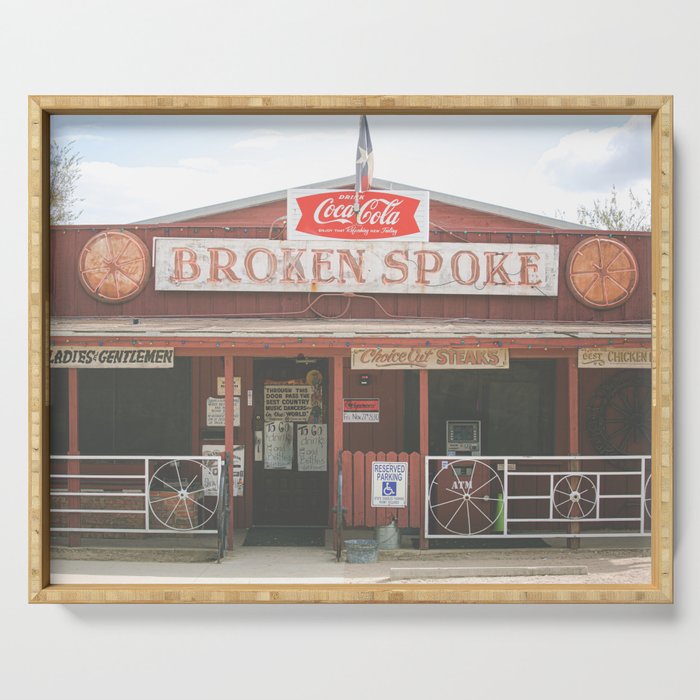 Broken Spoke Austin Texas Serving Tray Gallery Image 1