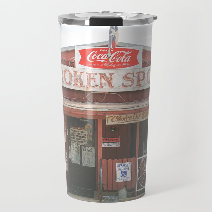 Broken Spoke Austin Texas Travel Mug Gallery Image 1