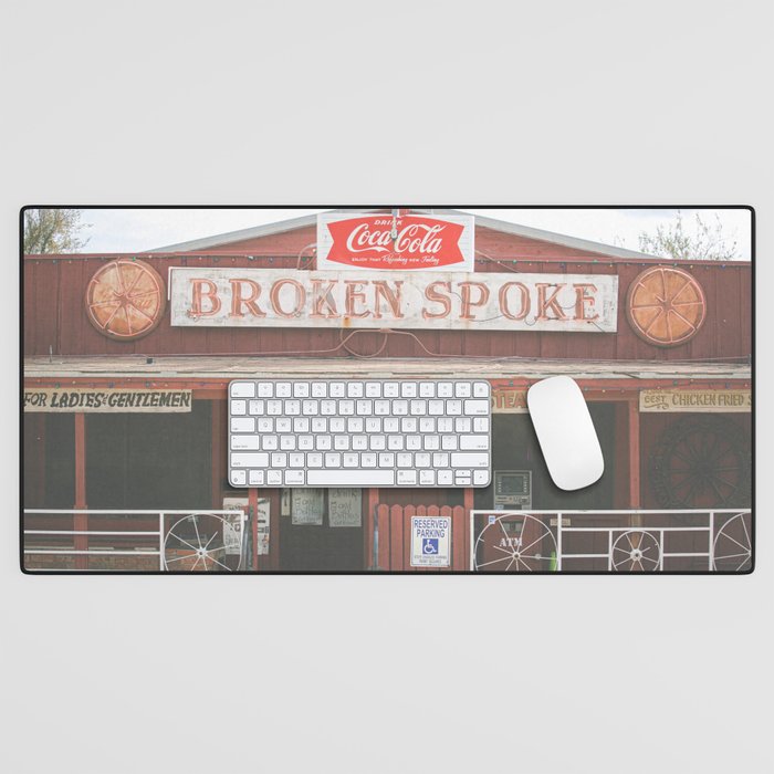 Broken Spoke Austin Texas Desk Mat Gallery Image 1