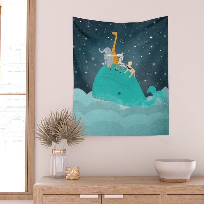 lets all go safari Wall Tapestry Gallery Image 2
