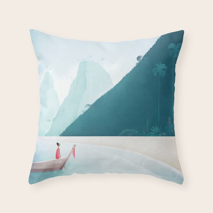 Thailand Throw Pillow Gallery Image 1