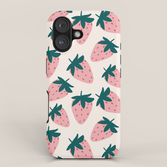 Cute Strawberry  iPhone Case Gallery Image 1