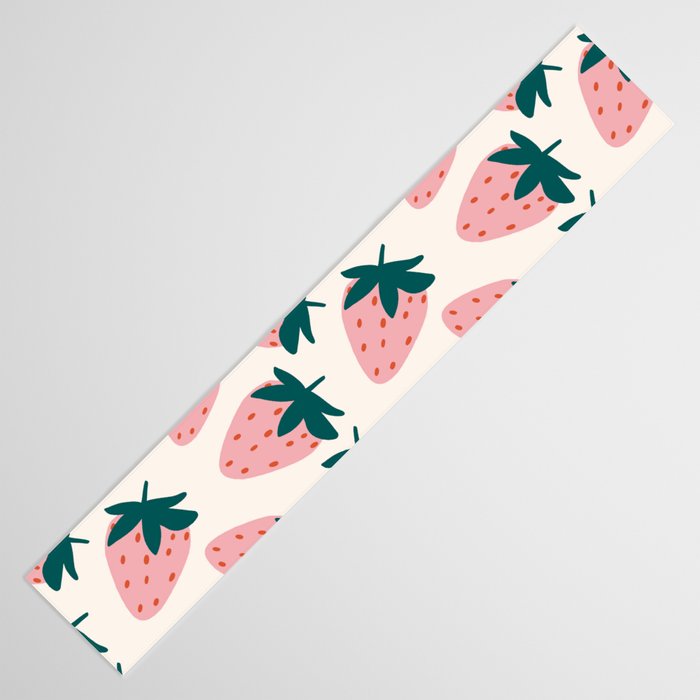 Cute Strawberry  Table Runner Gallery Image 3