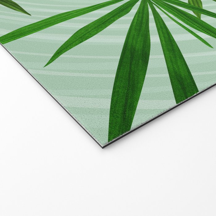 Midnight Moon Green Garden Scene Welcome Mat Gallery Image 2