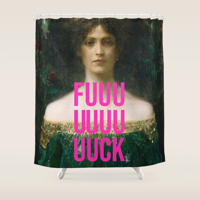 Fuck Shower Curtain Gallery Image 1