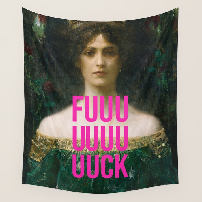 Fuck Wall Tapestry Gallery Image 4