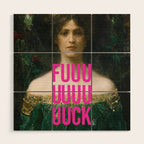 Fuck Wood Wall Art Gallery Image 1