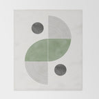 Geometric Shape 01 Throw Blanket Gallery Image 2